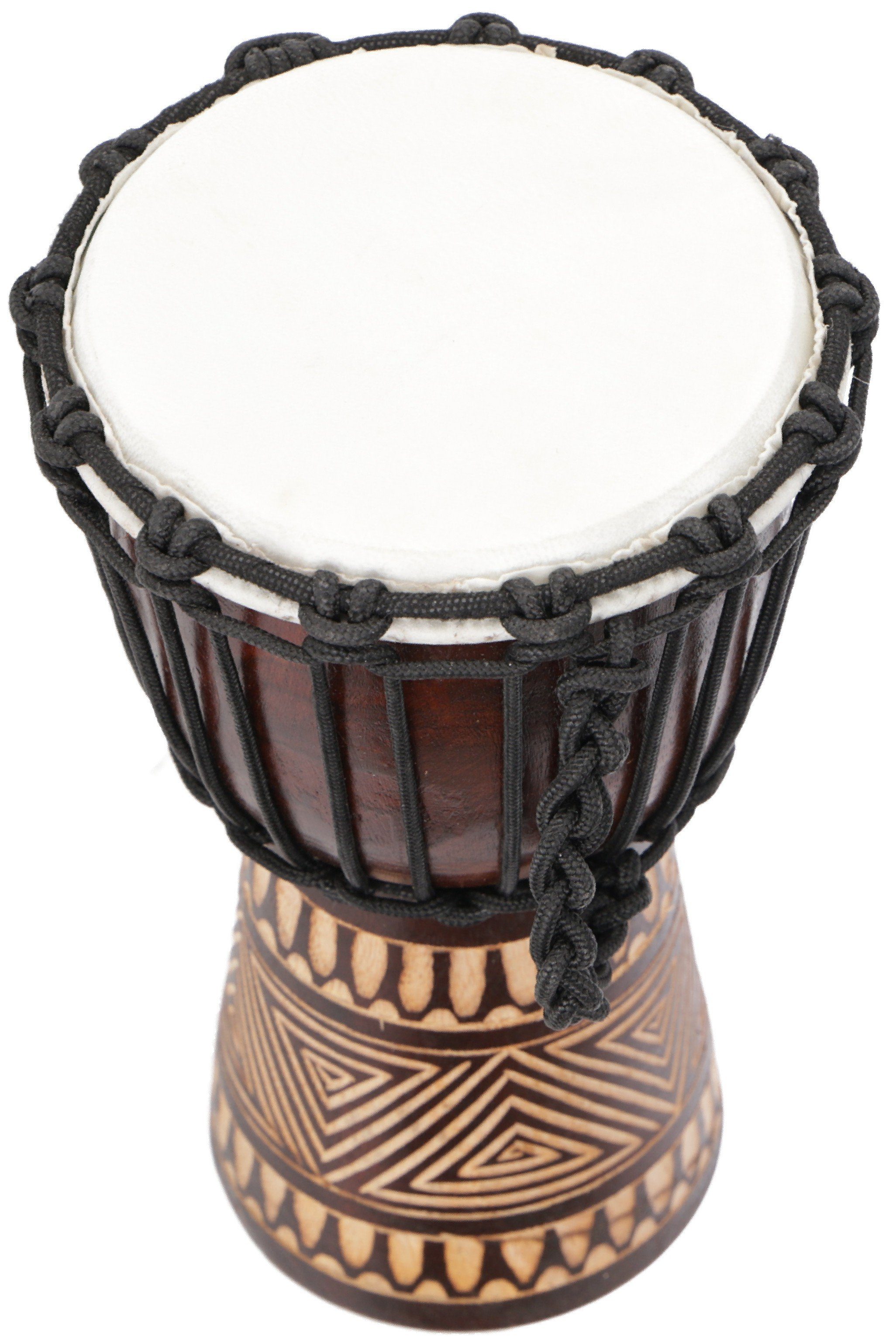 Guru-Shop Spielzeug-Musikinstrument Holztrommel, Percussion Rhythmus Klang..