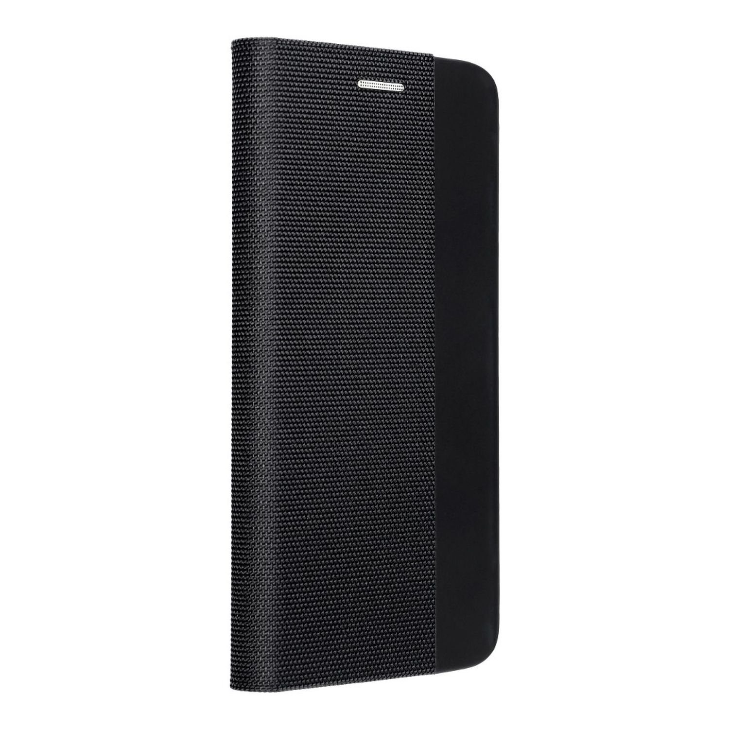 König Design Handyhülle Apple iPhone 13, Apple iPhone 13 Tasche Handy Hülle Schutz-Cover Flip-Case mit Kartenfach Schwarz