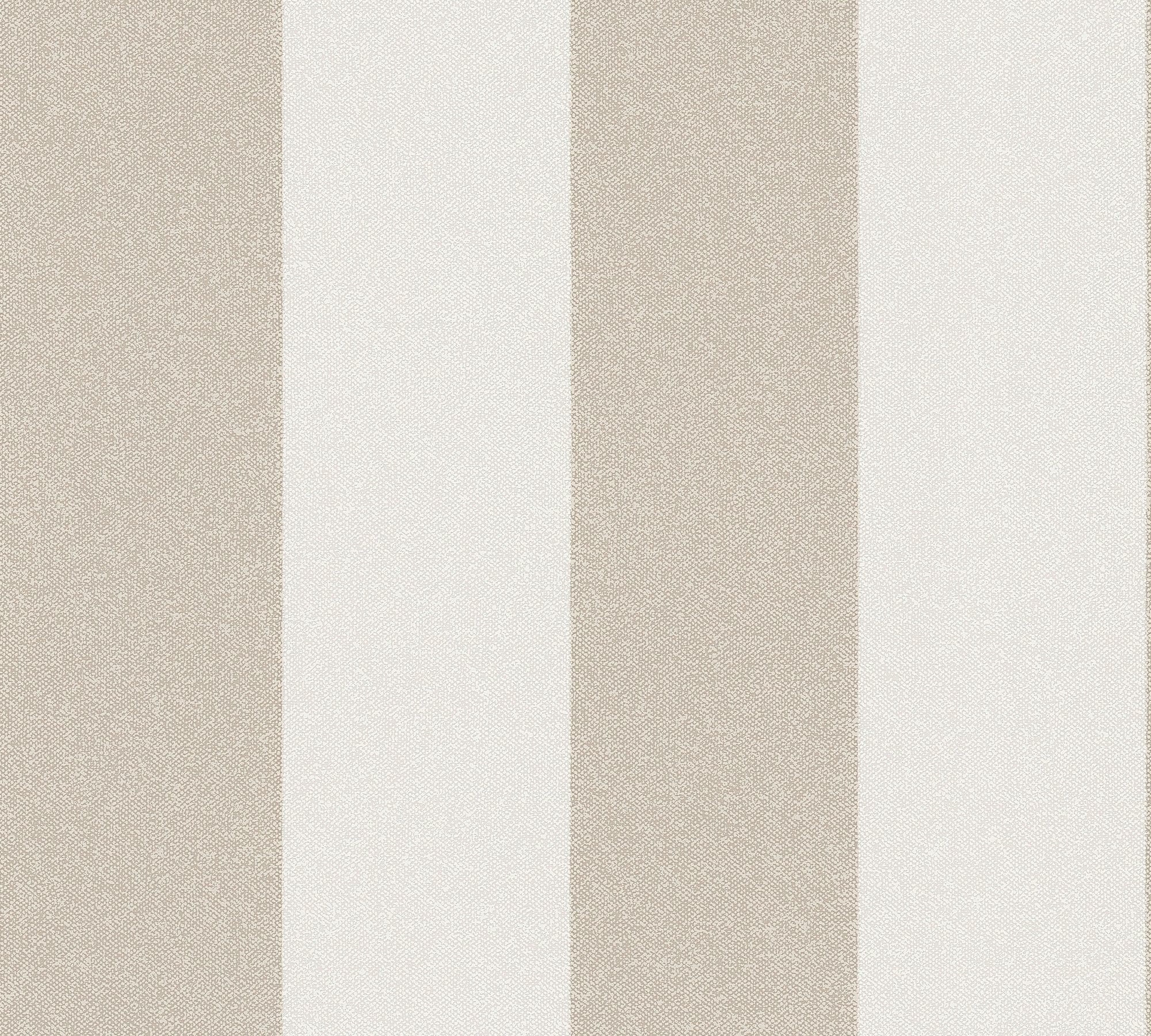 A.S. Création Vliestapete New Tapete Elegance, Streifen braun/weiß Streifen, aufgeschäumt