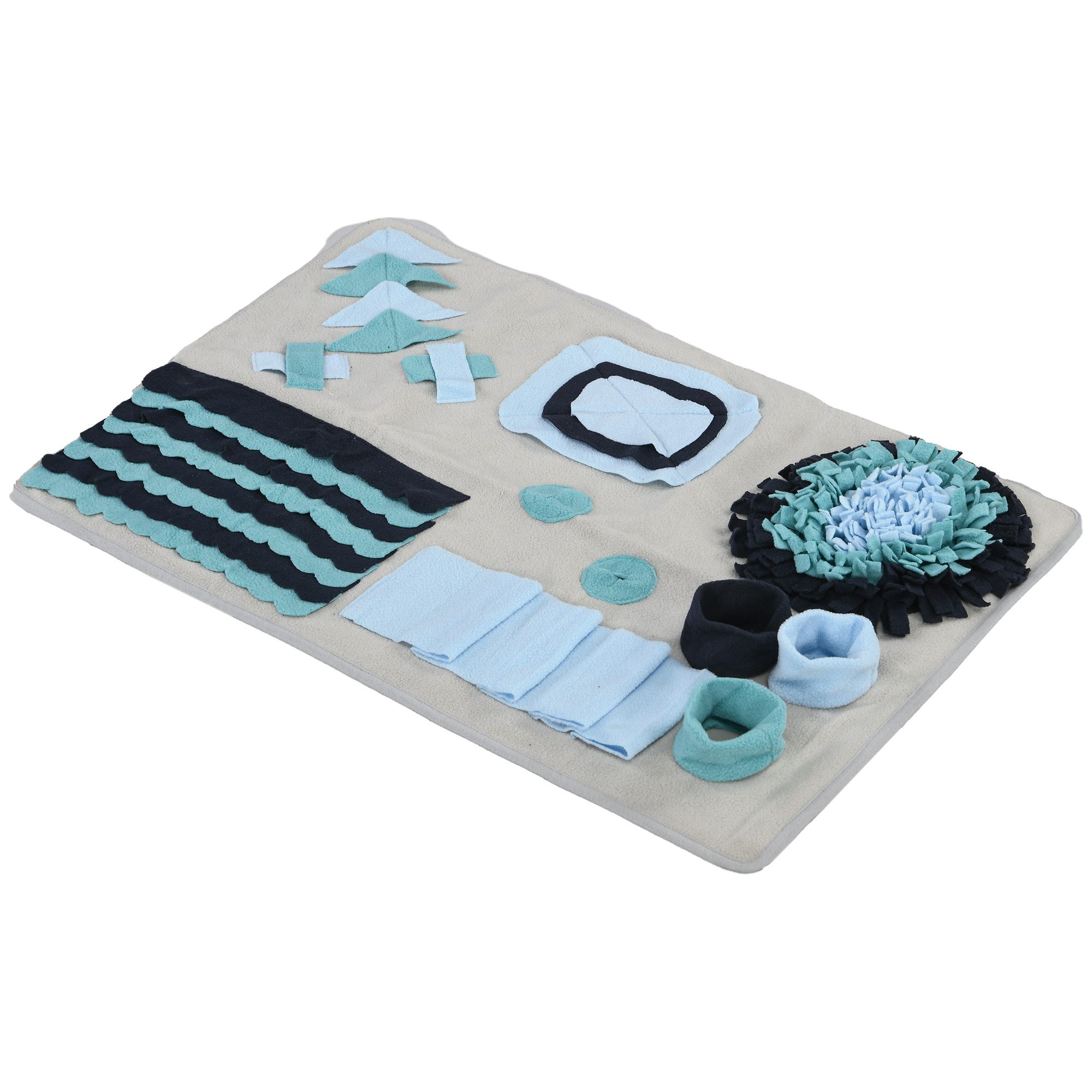 furnicato Tierdecke Hundedecke, komfortabel, dekorative Elemente, 74x50x5cm, Polyester
