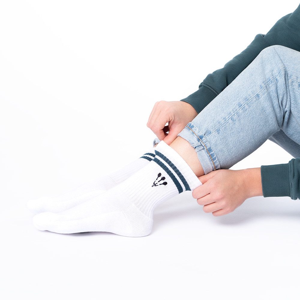 OCCULTO Tennissocken Damen & Herren Motiv Tennissocken 3er Pack (Modell: Rio) (3-Paar)