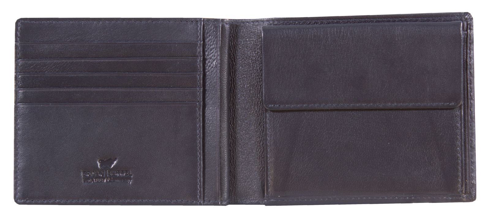 Braun Büffel Geldbörse Henry, aus echtem Leder