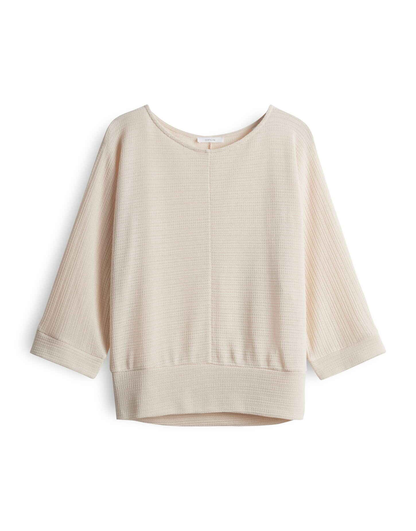 OPUS 3/4-Arm-Shirt SOLLIKA STRUCTURE Loose mit Fledermausärmeln günstig online kaufen