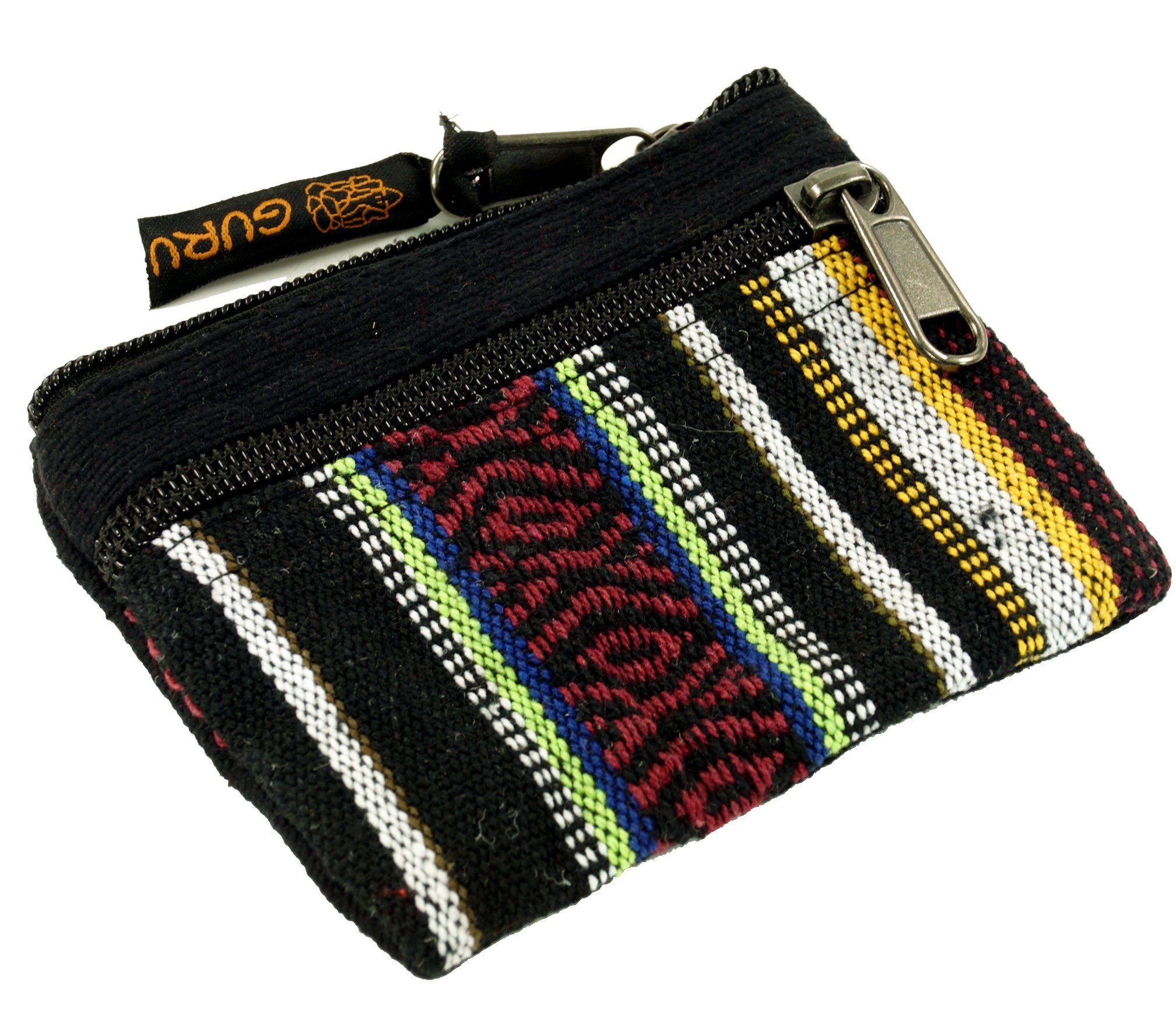 Guru-Shop Geldbörse Ethno Portemonnaie, Geldbeutel - schwarz günstig online kaufen