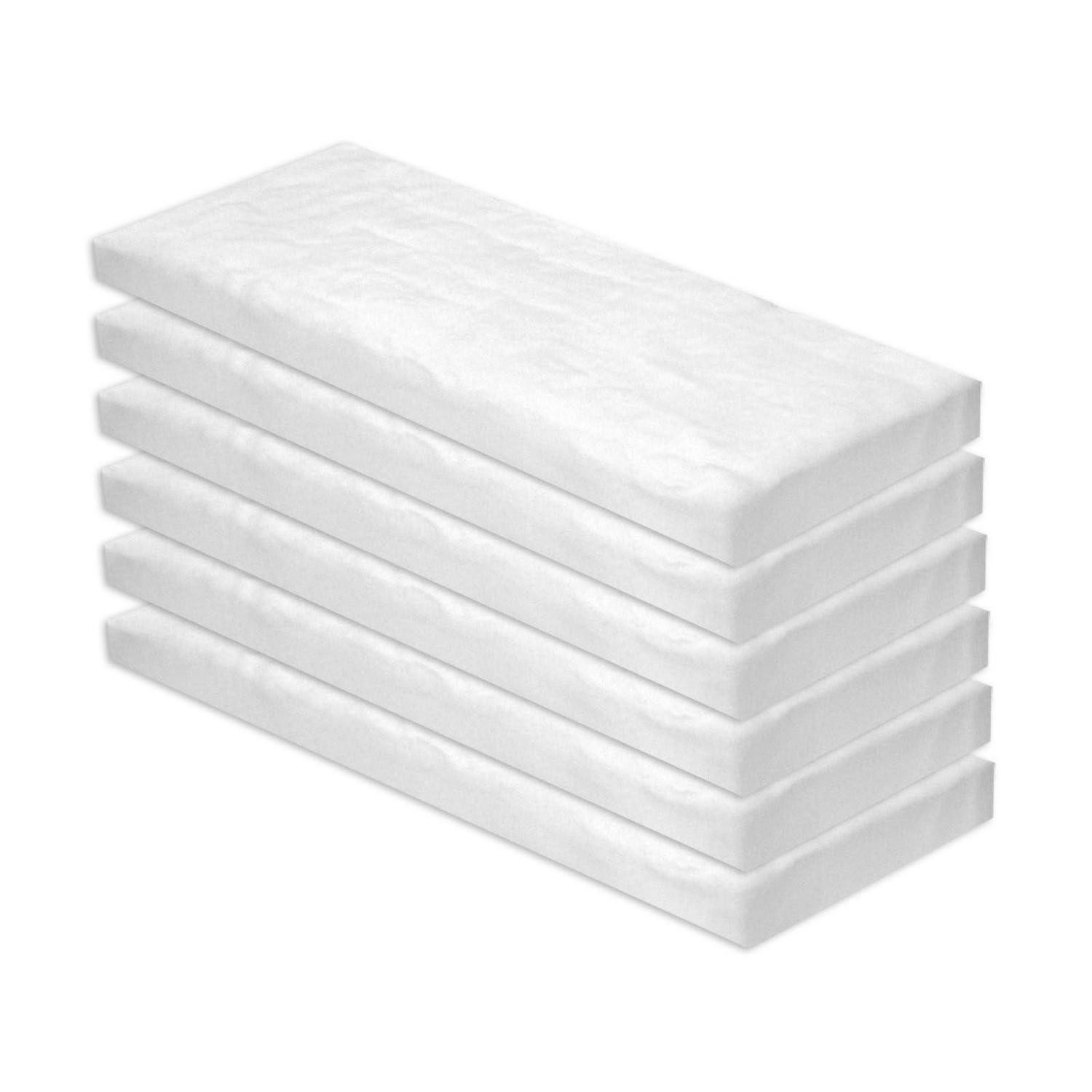 LuxusKollektion Tischfeuer Keramikschwamm 6Stk 300x100x13mm Bioethanol Kamin (6-St)