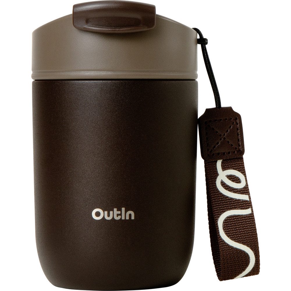 OutIn Isolierkanne OutIn Travel Tumbler Vakuumbecher Braun OT-TUM-01-TB