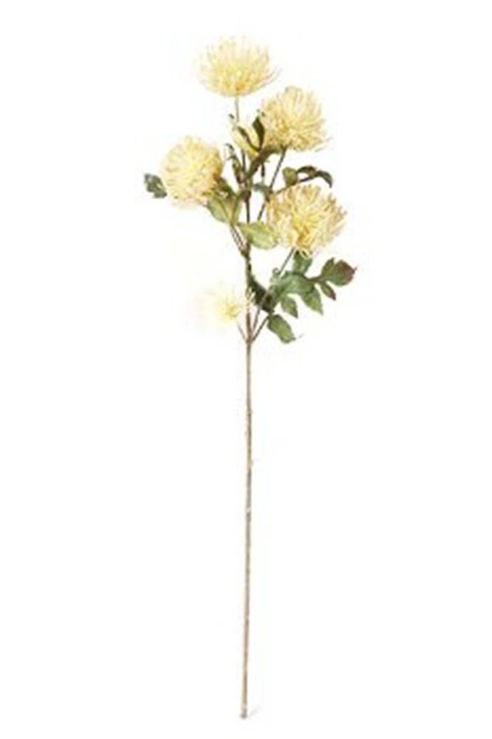 Kunstblume Kaheku Dekoblume "Elvi-Dahlie", creme, 79cm, KAHEKU-1202006109, Kaheku