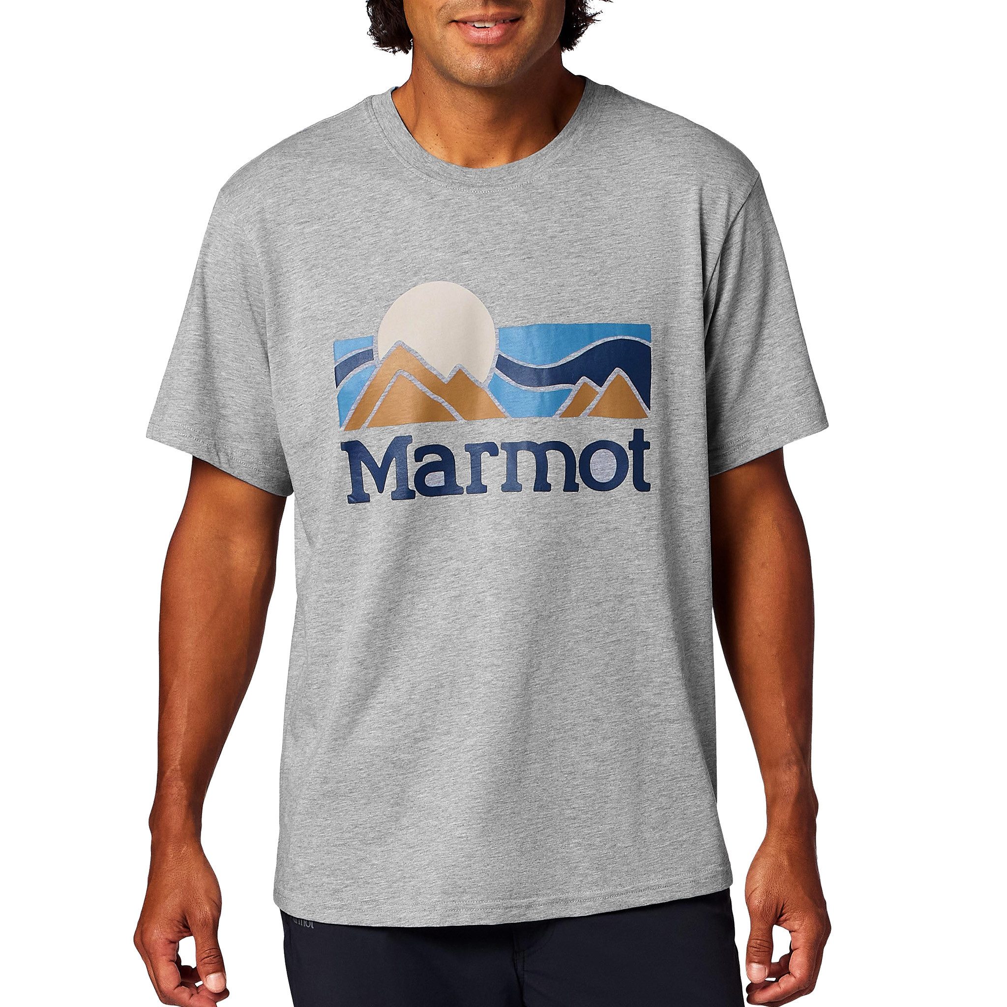 Marmot T-Shirt Coastal Tee Short-Sleeve mit großer Siebdruck-Grafik
