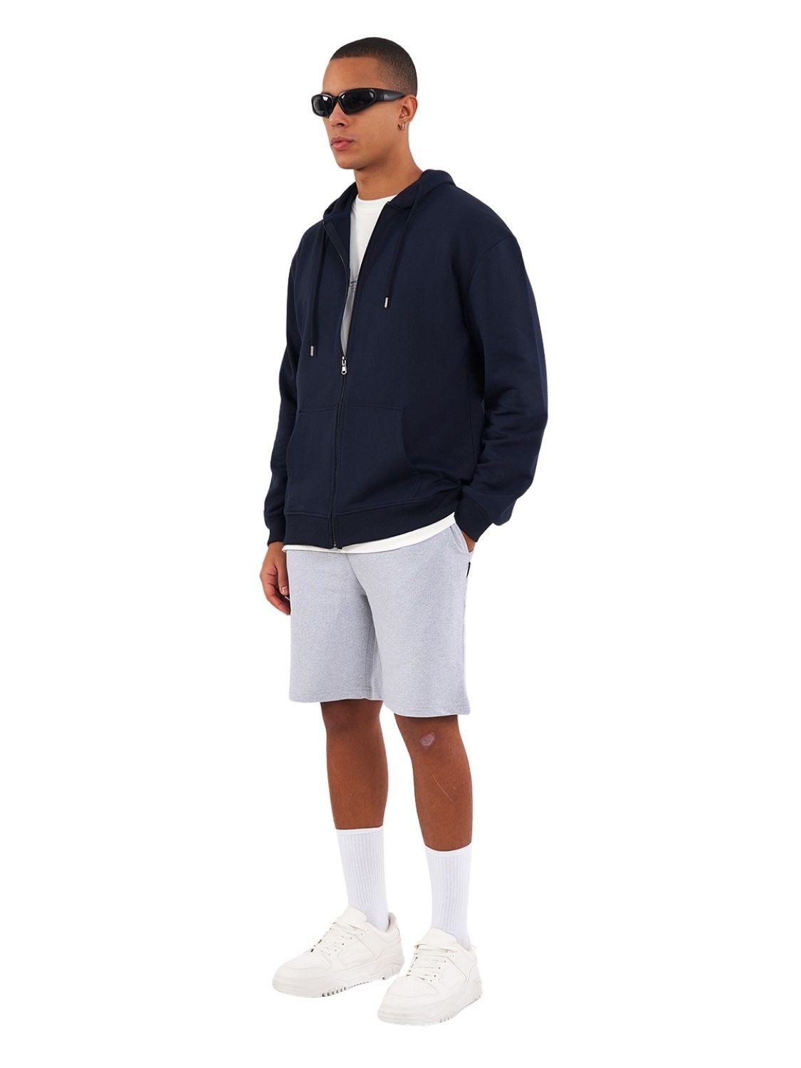 COMEOR Kapuzensweatjacke Herren Zip-Hoodie Kapuzenjacke Sweatshirt mit Reißverschluss