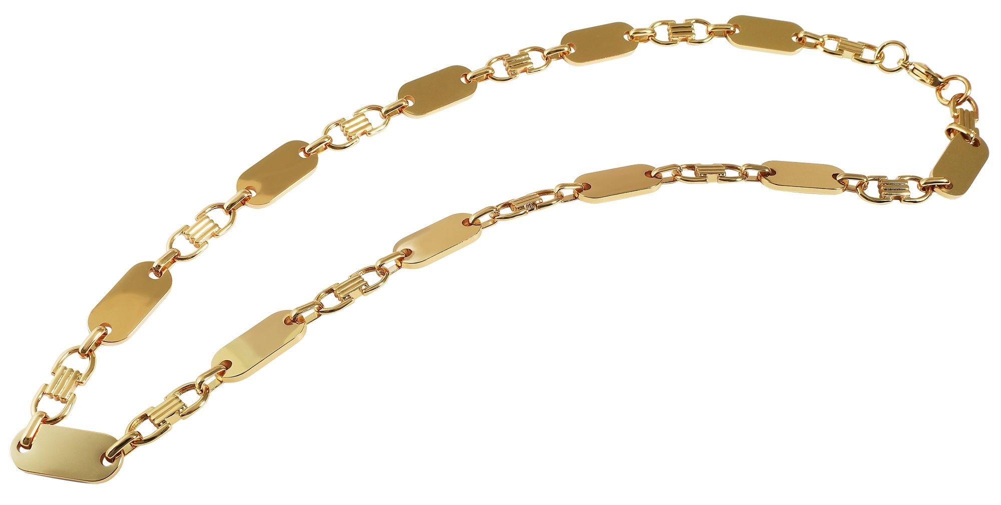 AKZENT Edelstahlkette Bent, langlebig (Einzeln)