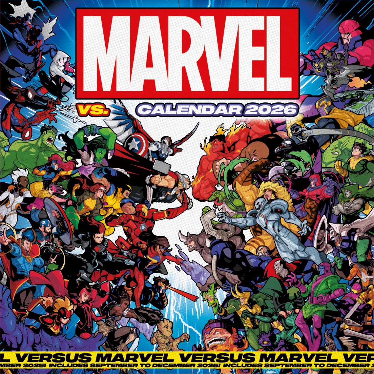Wandkalender Kalender 2026 Marvel - Wandkalender 30x30 cm
