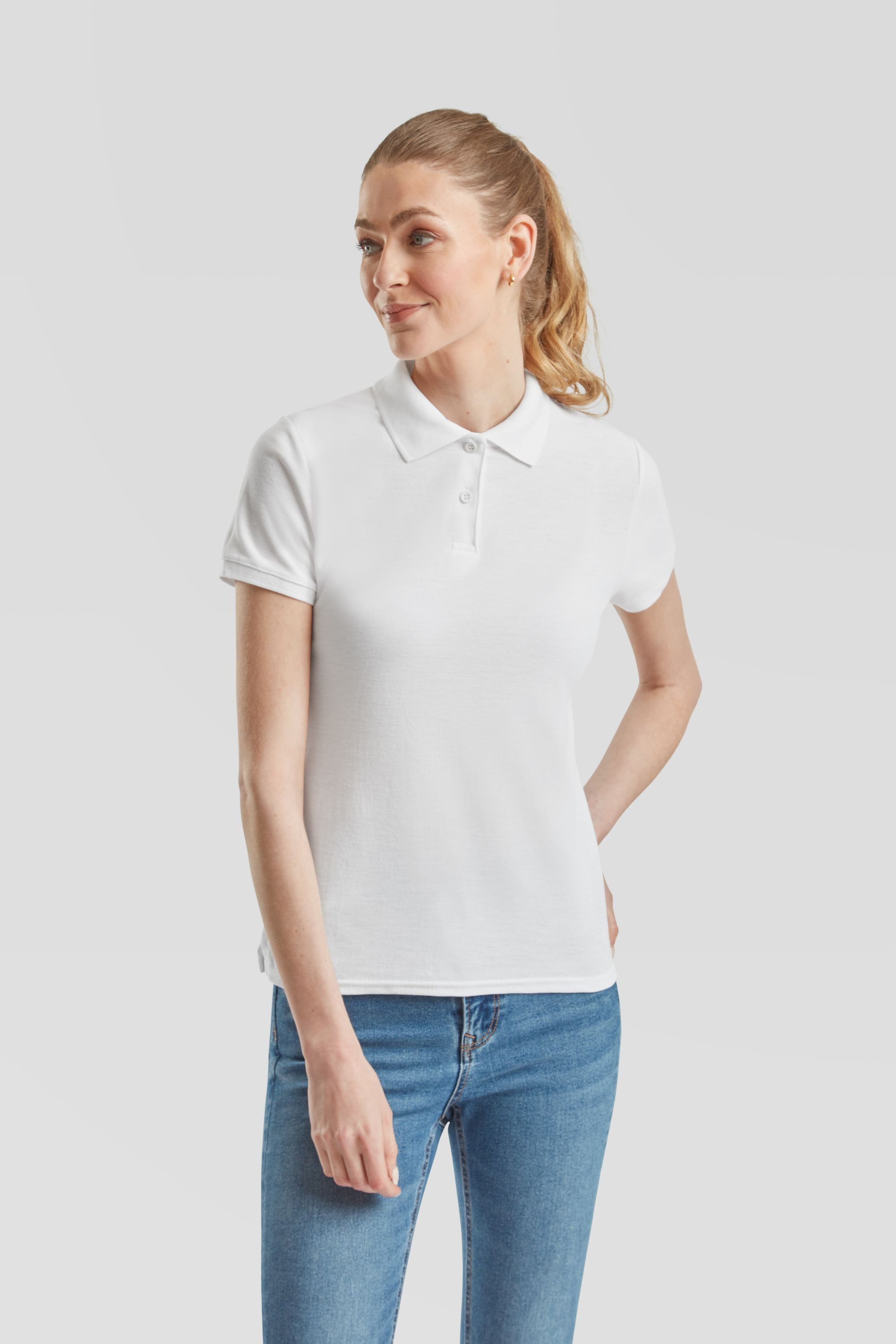 Fruit of the Loom Poloshirt Fruit of the Loom 65/35 Polo Lady-Fit 