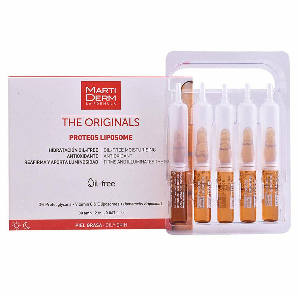 Martiderm Gesichtspflege THE ORIGINALS proteos liposome oil-free ampoules 30 x 2 ml