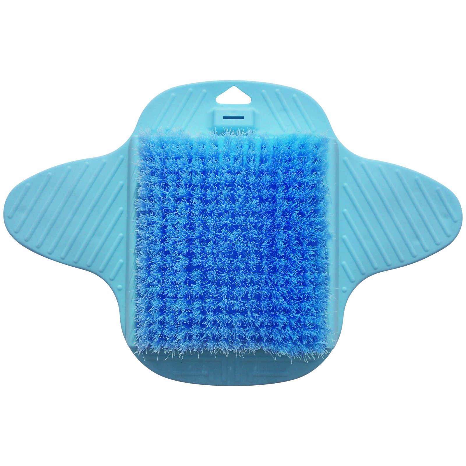 Scrubber Farbwahl, Fußbürste EDCO mit Blau Fussreinigungsbürste Schrubber Badbürste Saugnapf