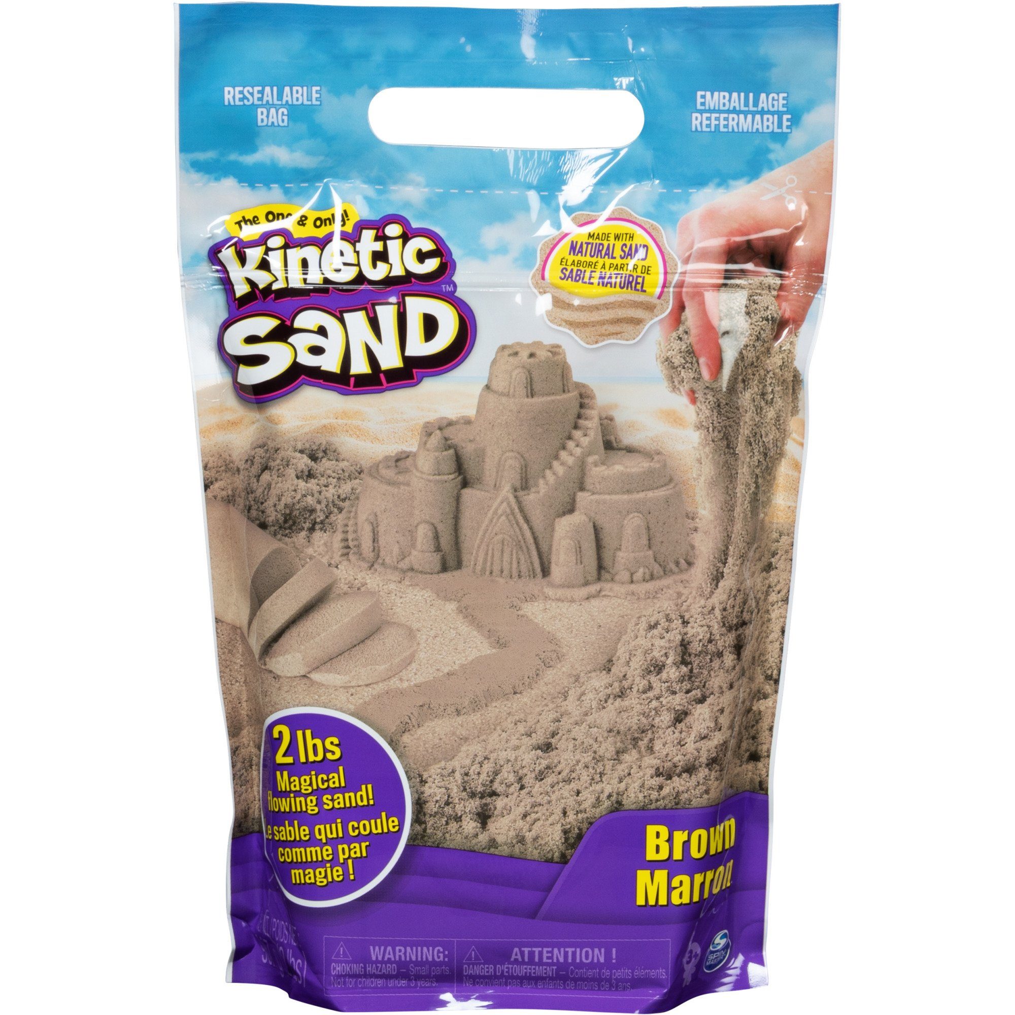 Spin Master Spielsand Kinetic Sand - braun 907 g