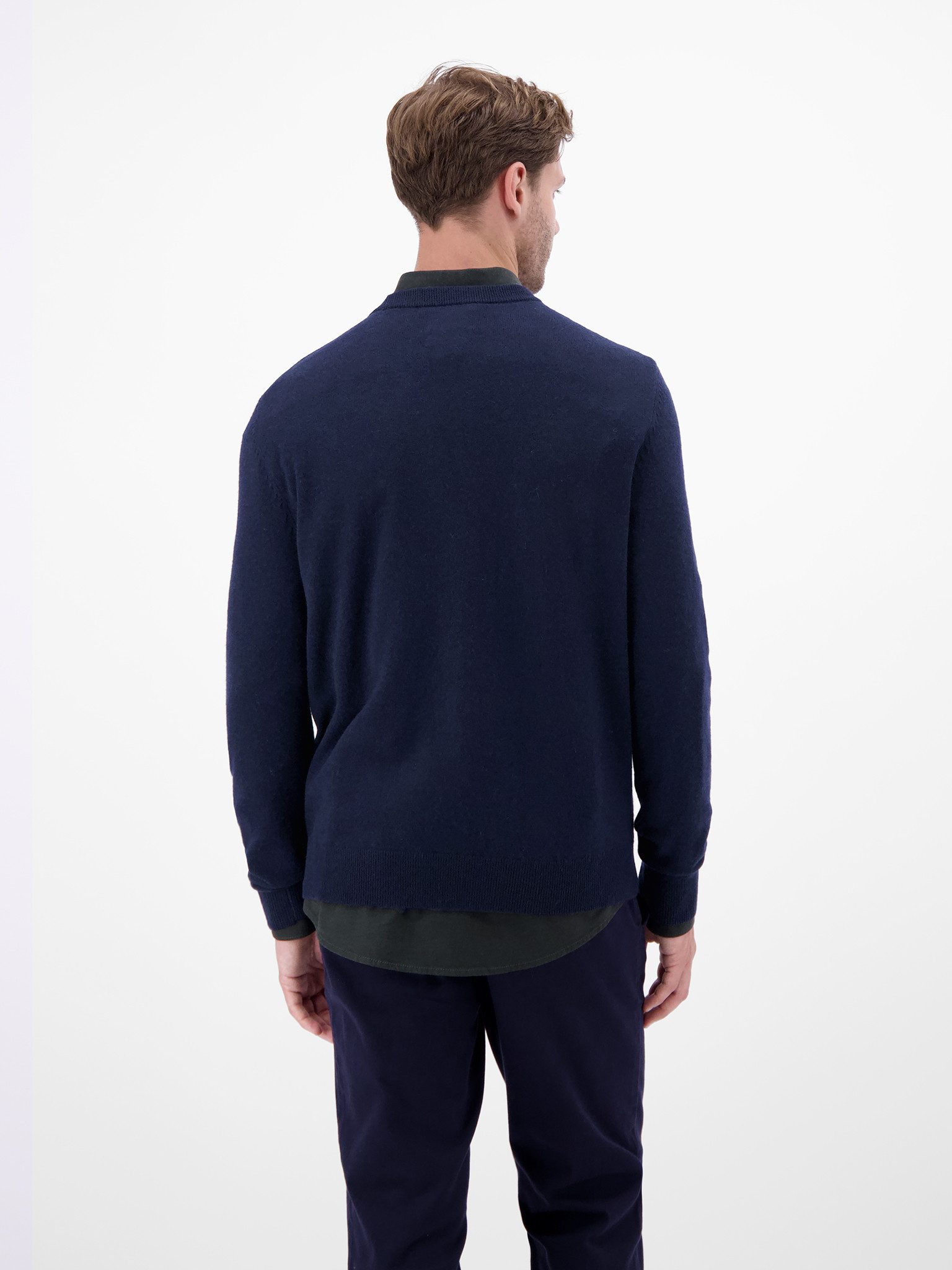 LERROS Strickpullover mit Logo Stickerei günstig online kaufen