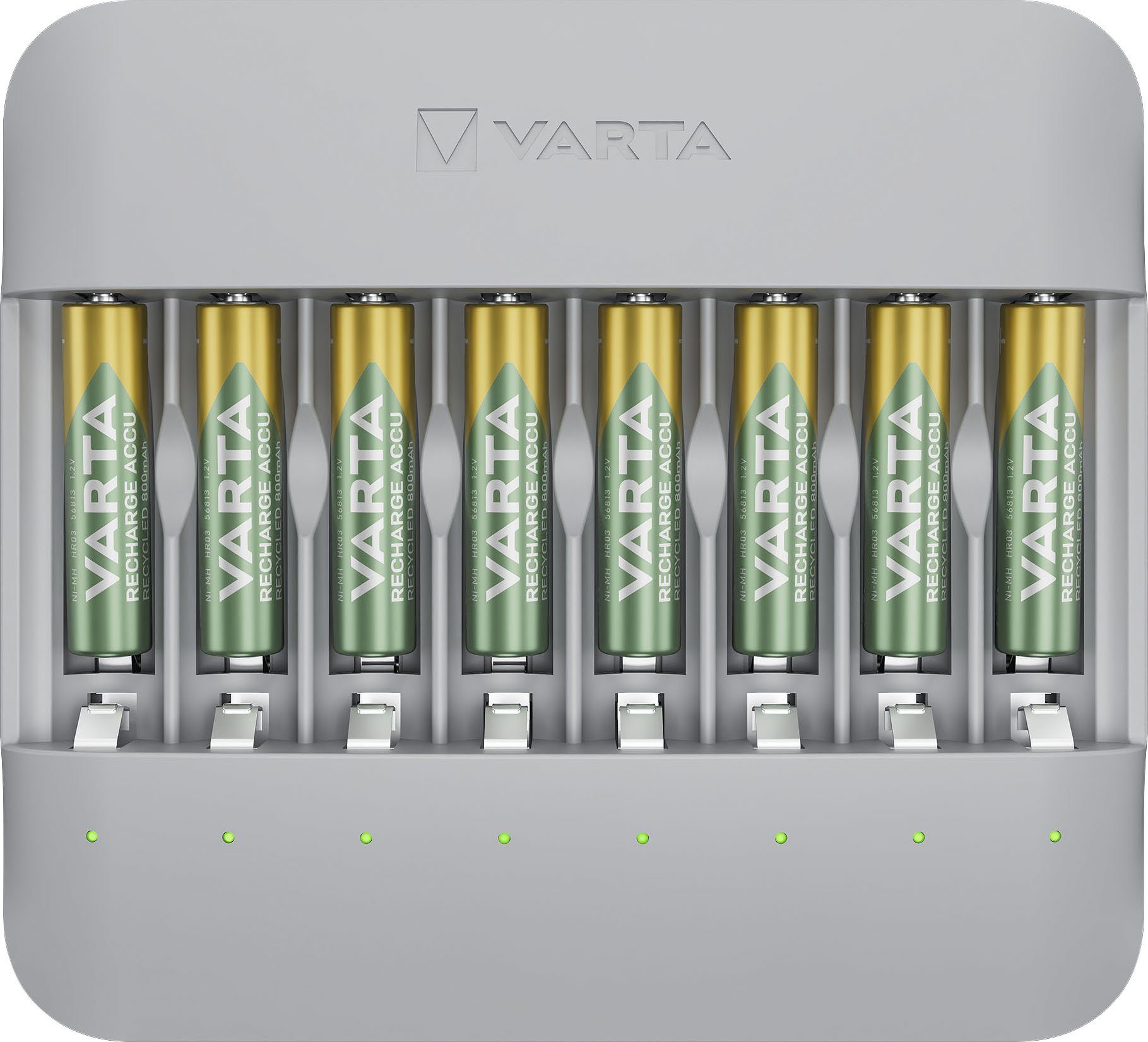 VARTA Eco Charger Multi Recycled Batterie-Ladegerät (2000 mA)