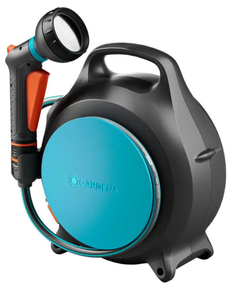 GARDENA Schlauchbox Move, tragbar, frostsicher, Schlauchlänge 10m
