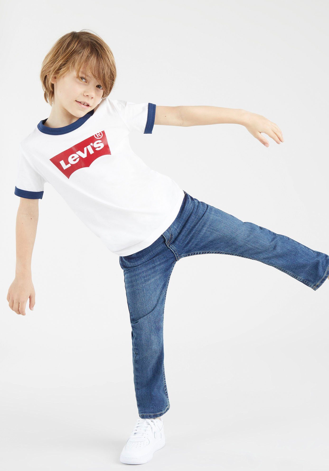 blue indigo Levi's® for mid Stretch-Jeans ECO LVB J 511 used Kids BOYS PERFORMANCE SOFT