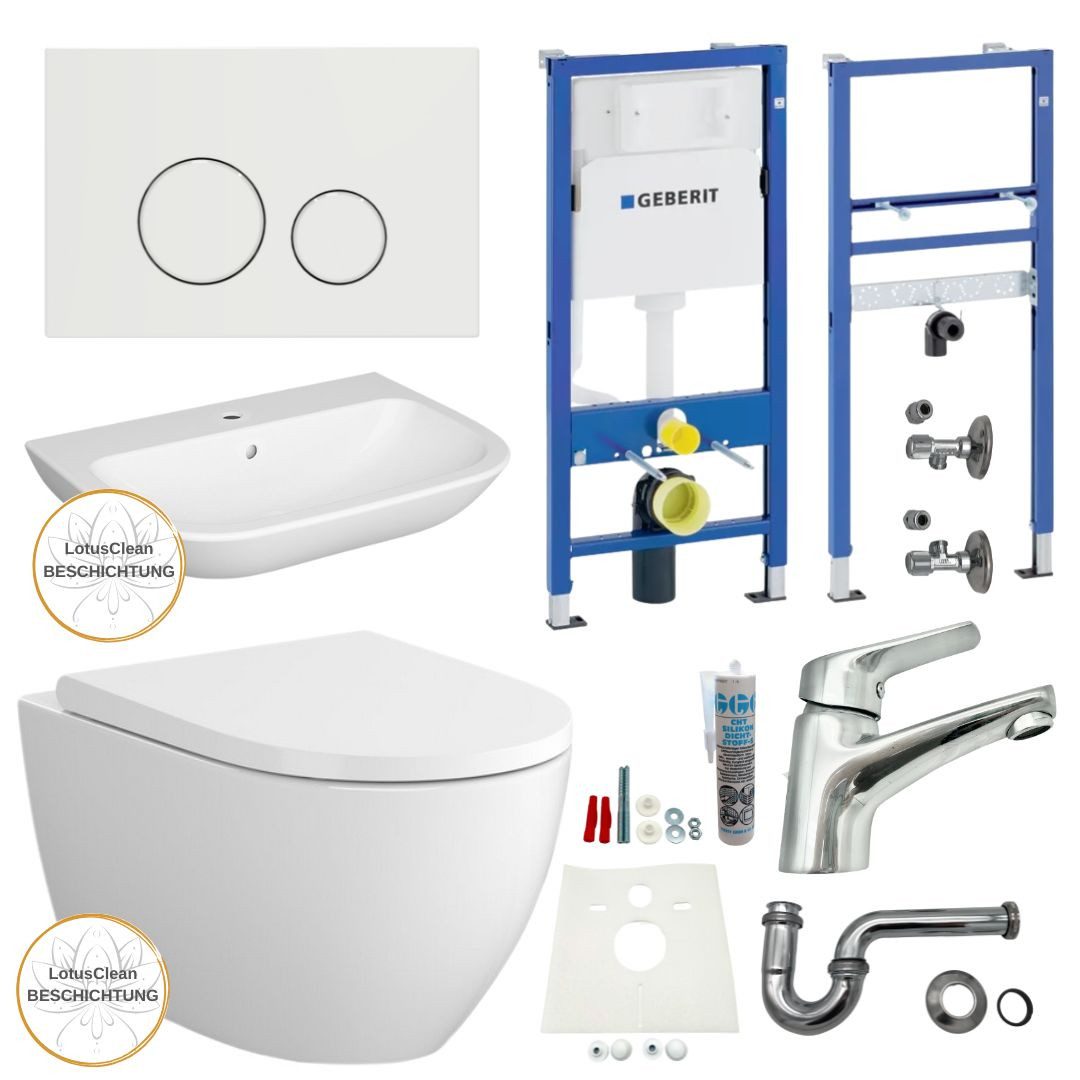 GEBERIT Vorwandelement WC Geberit WC Waschbecken günstig online kaufen