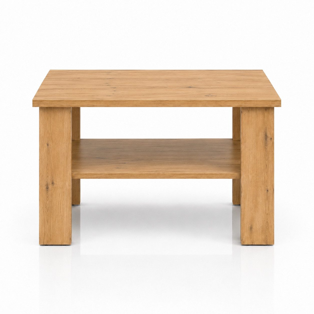 OTTO home Couchtisch CT 2 Wohnzimmertisch, Sofatisch, Beistelltisch, Kaffeetisch, Mit Ablage, quadratisch/rechteckig, weiß Hochglanz oder Artisan-Dekor