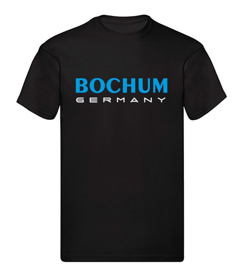 G-graphics T-Shirt Bochum Germany (1-tlg) Herren T-Shirt mit einem Motiv für den echten Fan