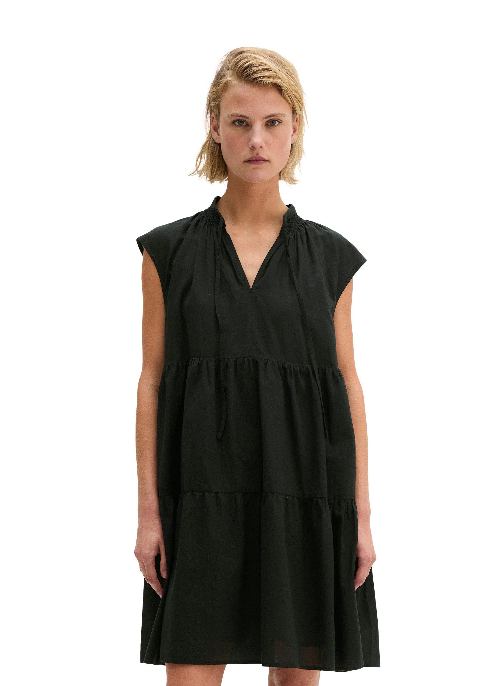 Minikleid aus weichem Baumwoll-Voile