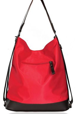 dy_mode Schultertasche Damen Schultertasche Rucksack 2 in 1 Multifunktion Handtasche