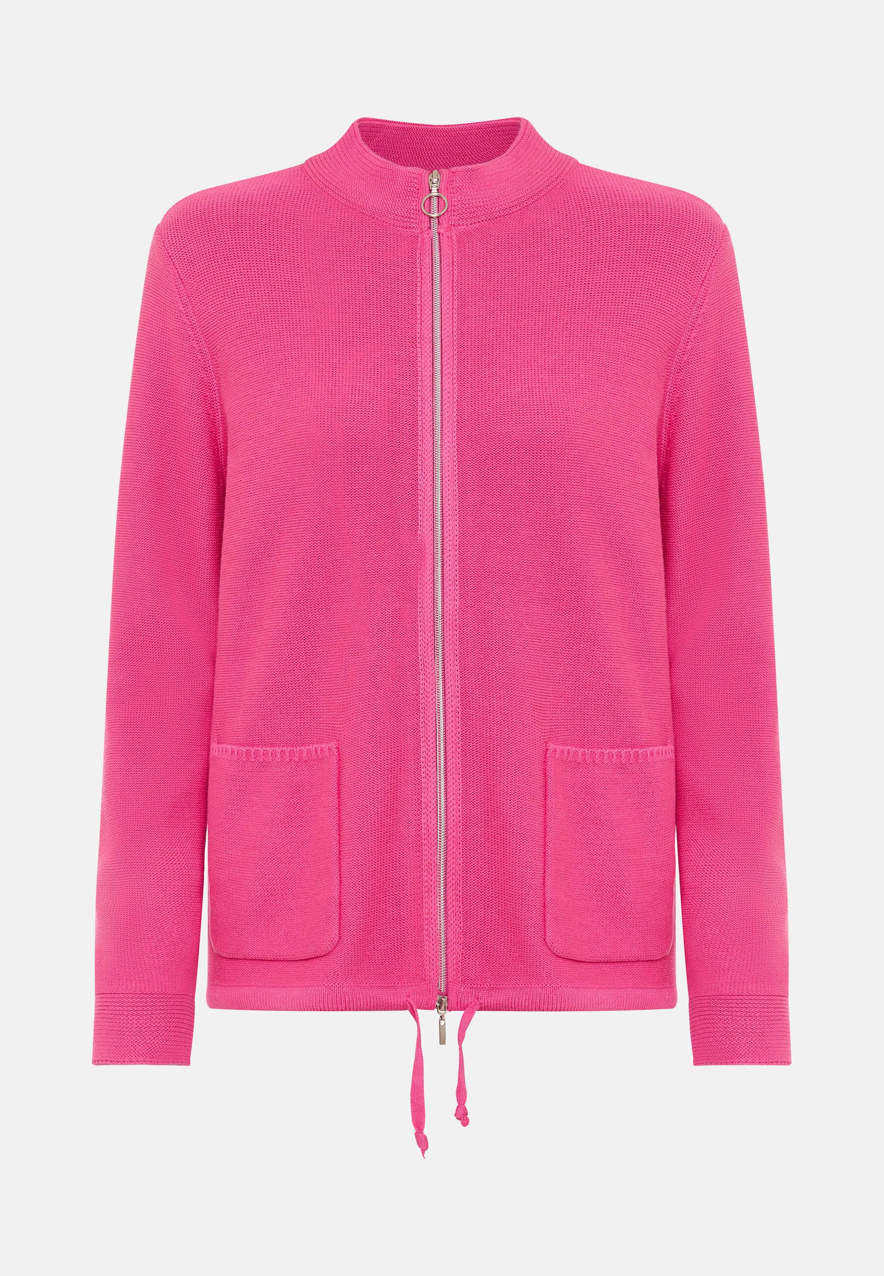 Cardigan Cardigan mit Reißverschluss