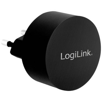 LogiLink USB Steckdosenadapter, 2x USB-Port für Fast USB-Ladegerät