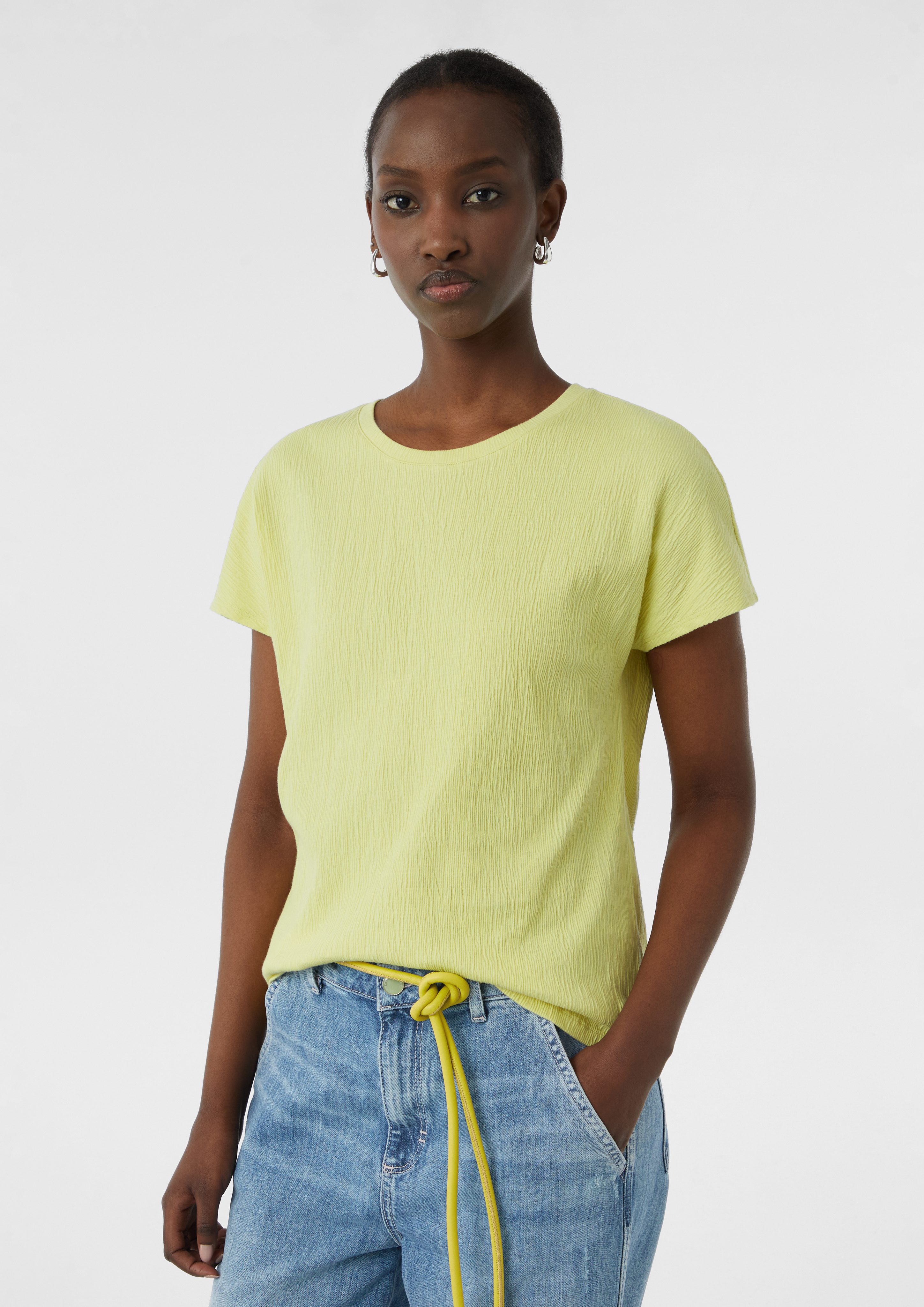 comma casual identity Kurzarmshirt T-Shirt aus günstig online kaufen