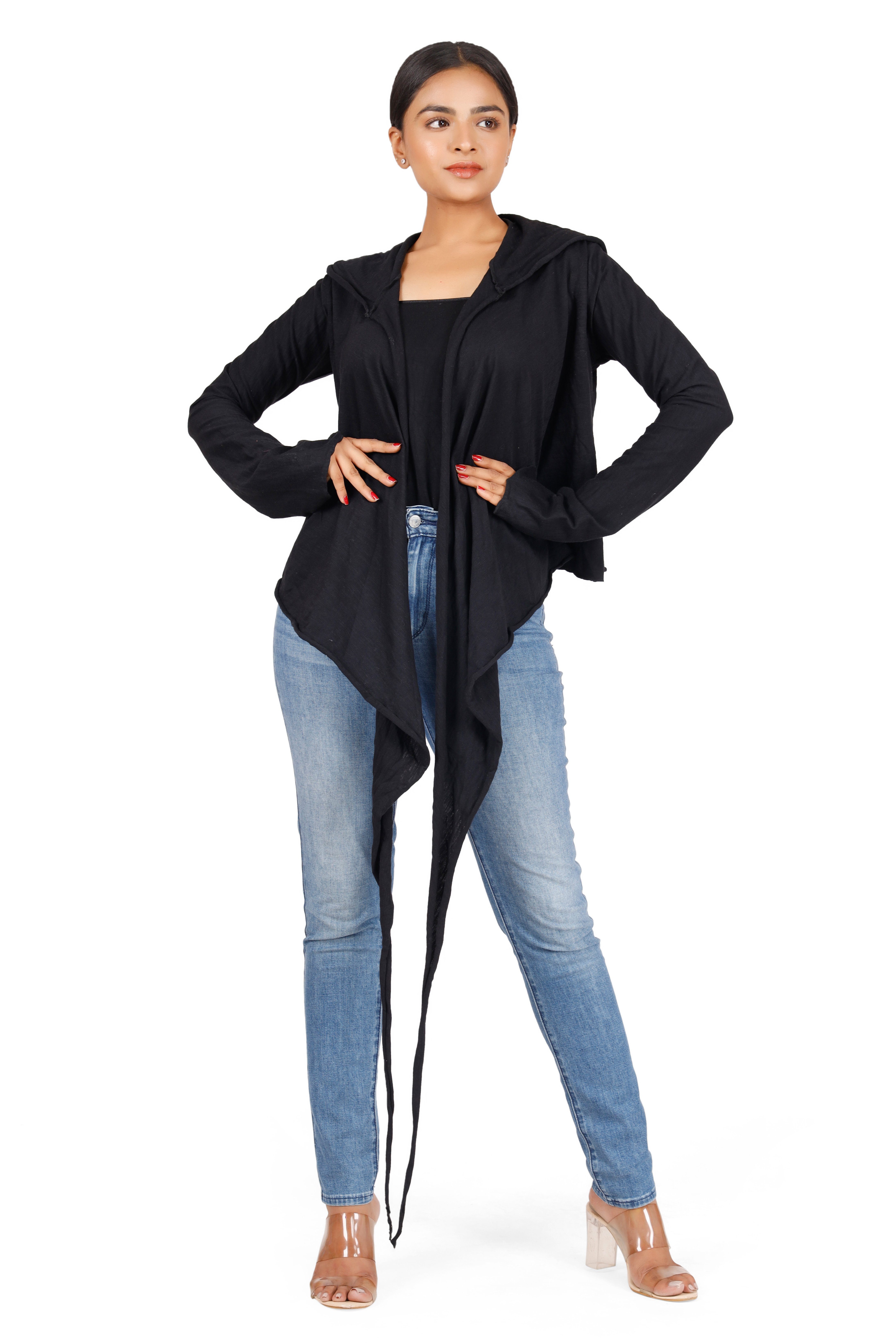 Guru-Shop Longsleeve Wickelshirt, Yogashirt, Langarmshirt mit.. günstig online kaufen