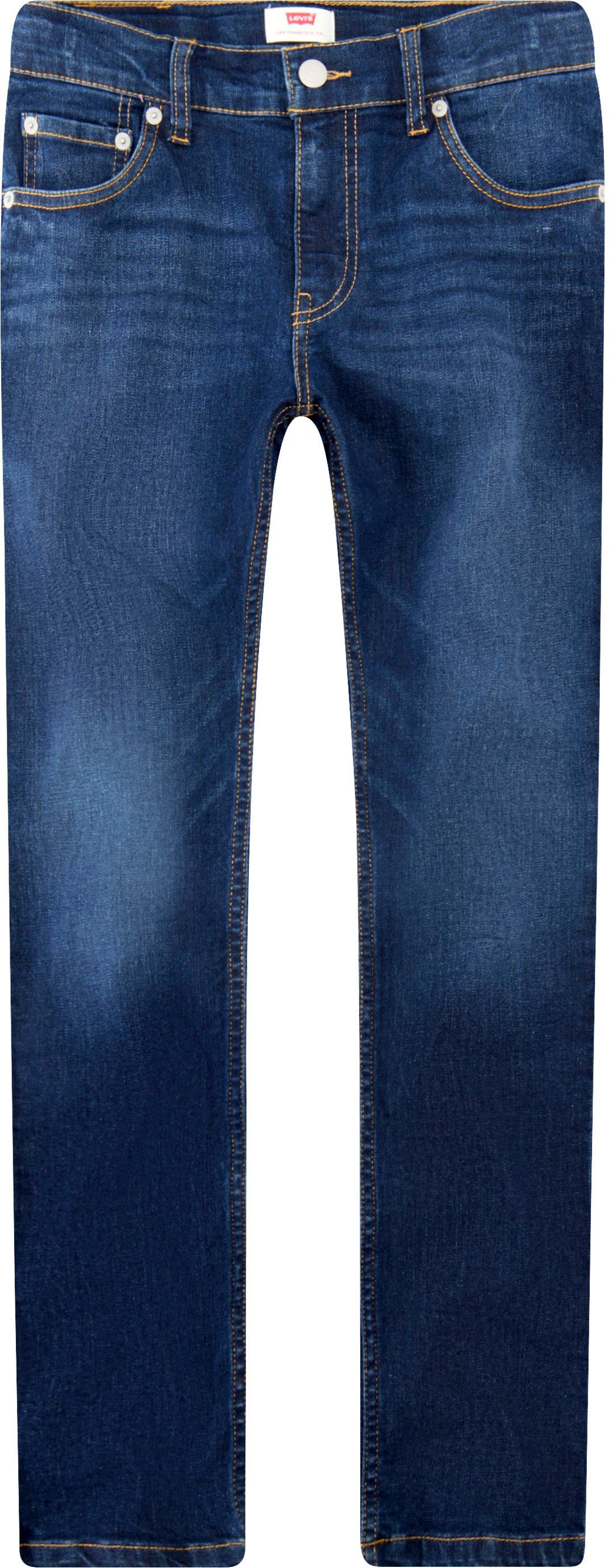 Levi's® JEANS Kids BOYS dark-blue SKINNY FIT used for 510 Skinny-fit-Jeans