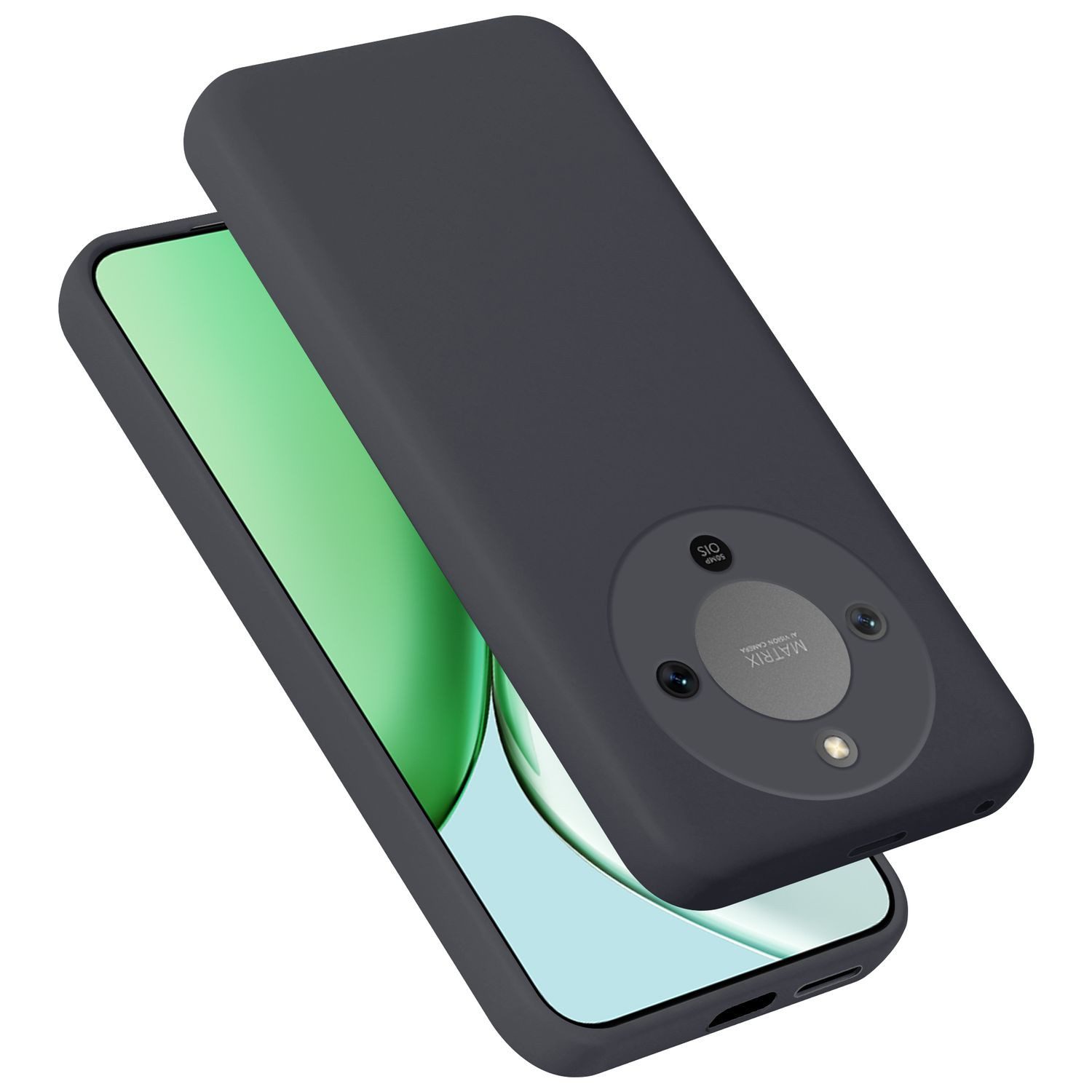 Cadorabo Handyhülle für Honor X70 Hülle Honor X70, Hülle TPU Silikon Schutzhülle Flexible Handyhülle Cover Case