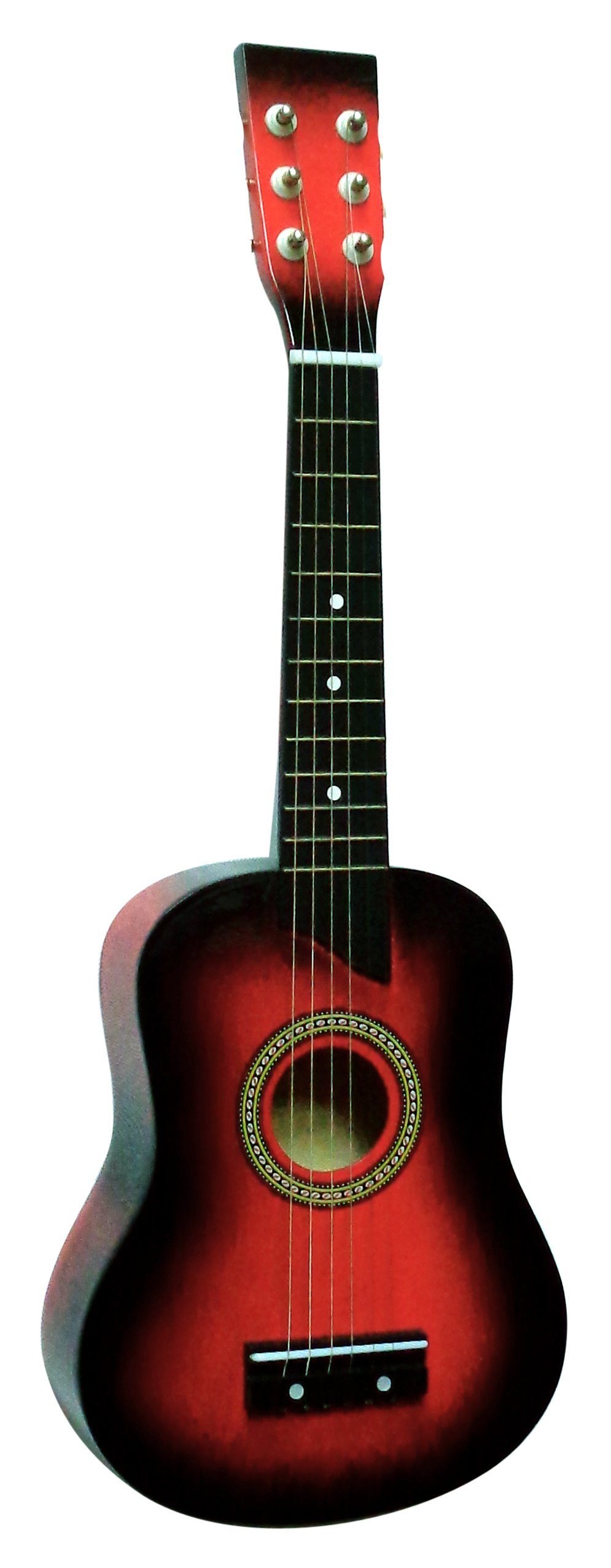 MSA Kindergitarre 1/16 Modell 6 Saiten Konzertgitarre 64cm, Lindenholz Gitarre