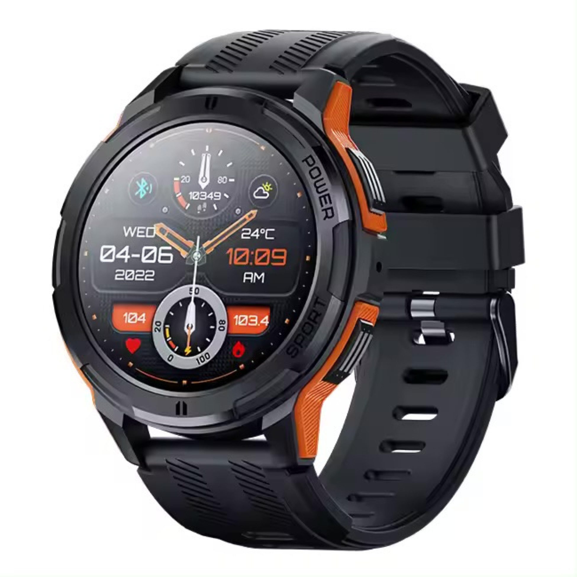 Manike C25 Smartwatch (3 cm/1,4 Zoll), Erweiterte Schlafanalyse für maßgeschneiderte Ruheempfehlungen.