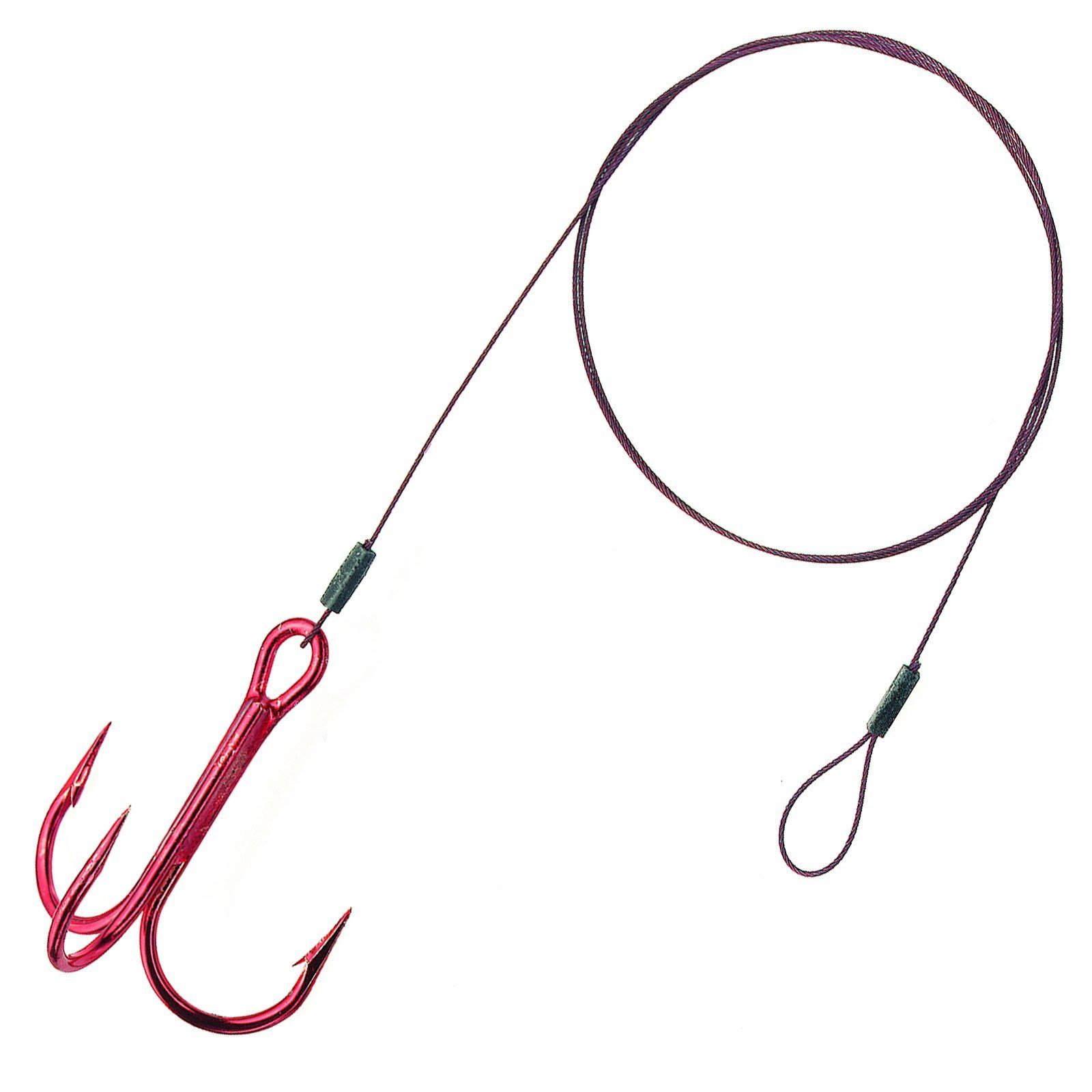 flexonit Vorfachschnur, 50 m Länge, flexonit ACR 50cm 0,27mm 4 Stahlvorfach