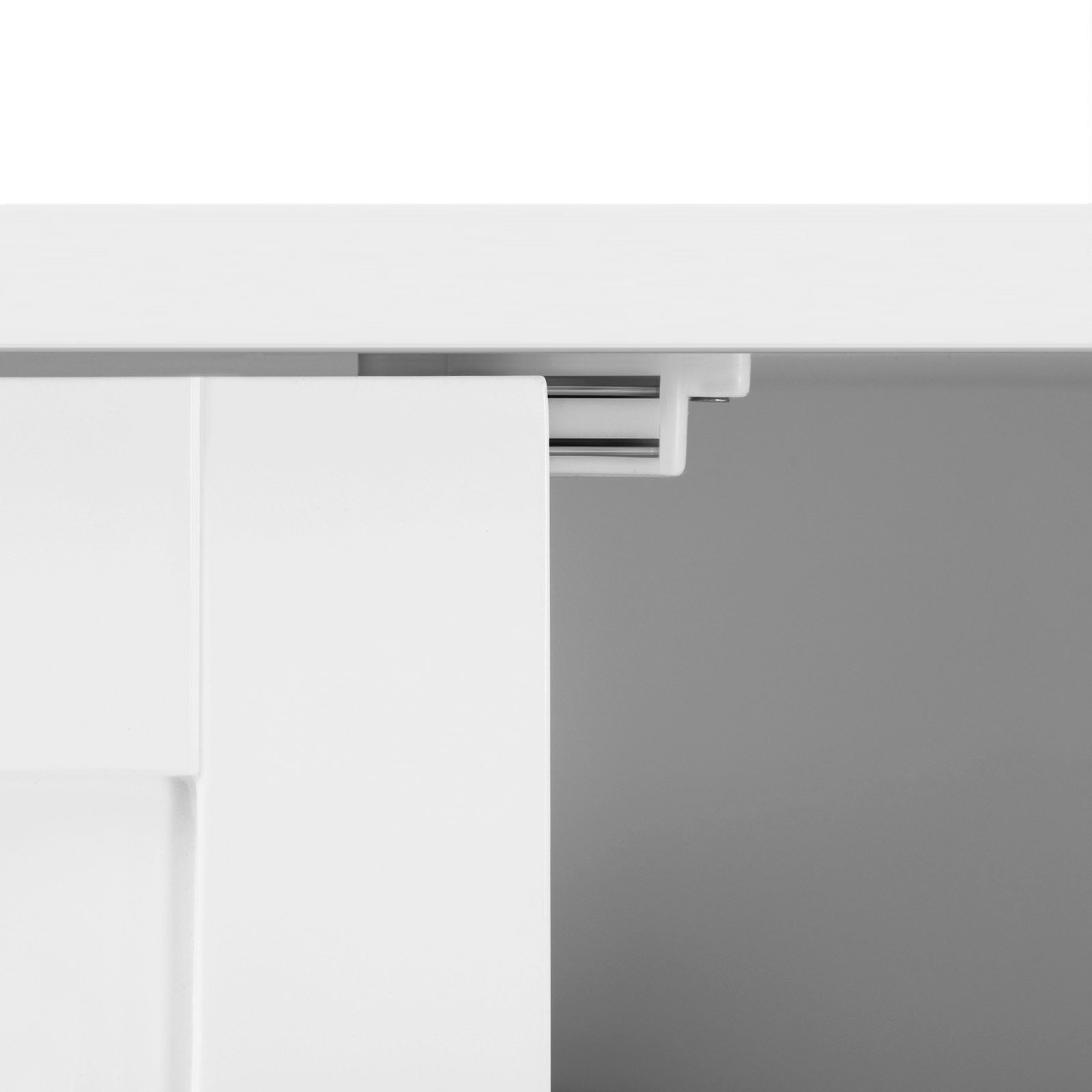 VASAGLE Badkommode 80 x x 30 Badezimmerschrank, 2 cm weiß 60 verstellbare Ebene