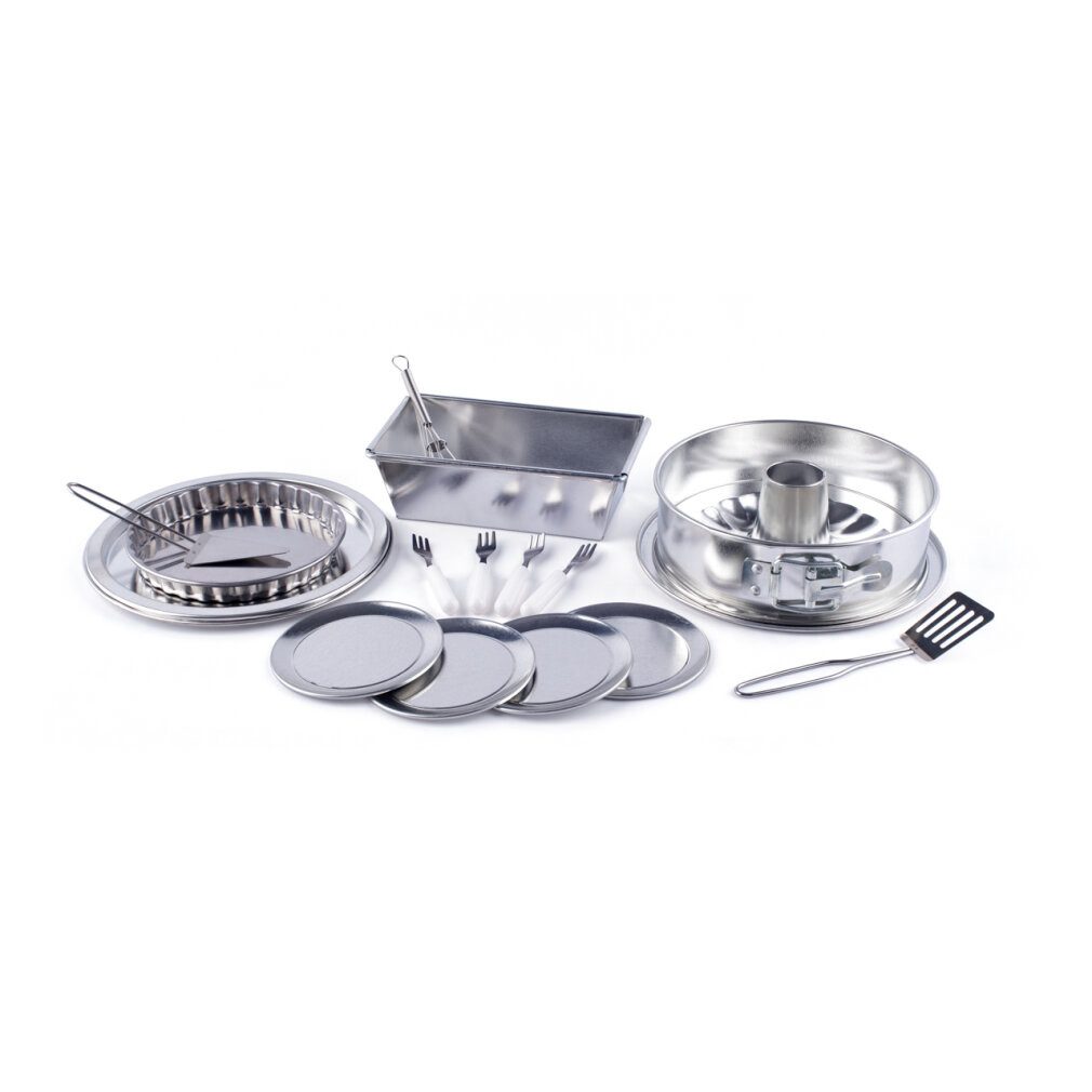 Woody Spielgeschirr Küchenbackset mit Babovka