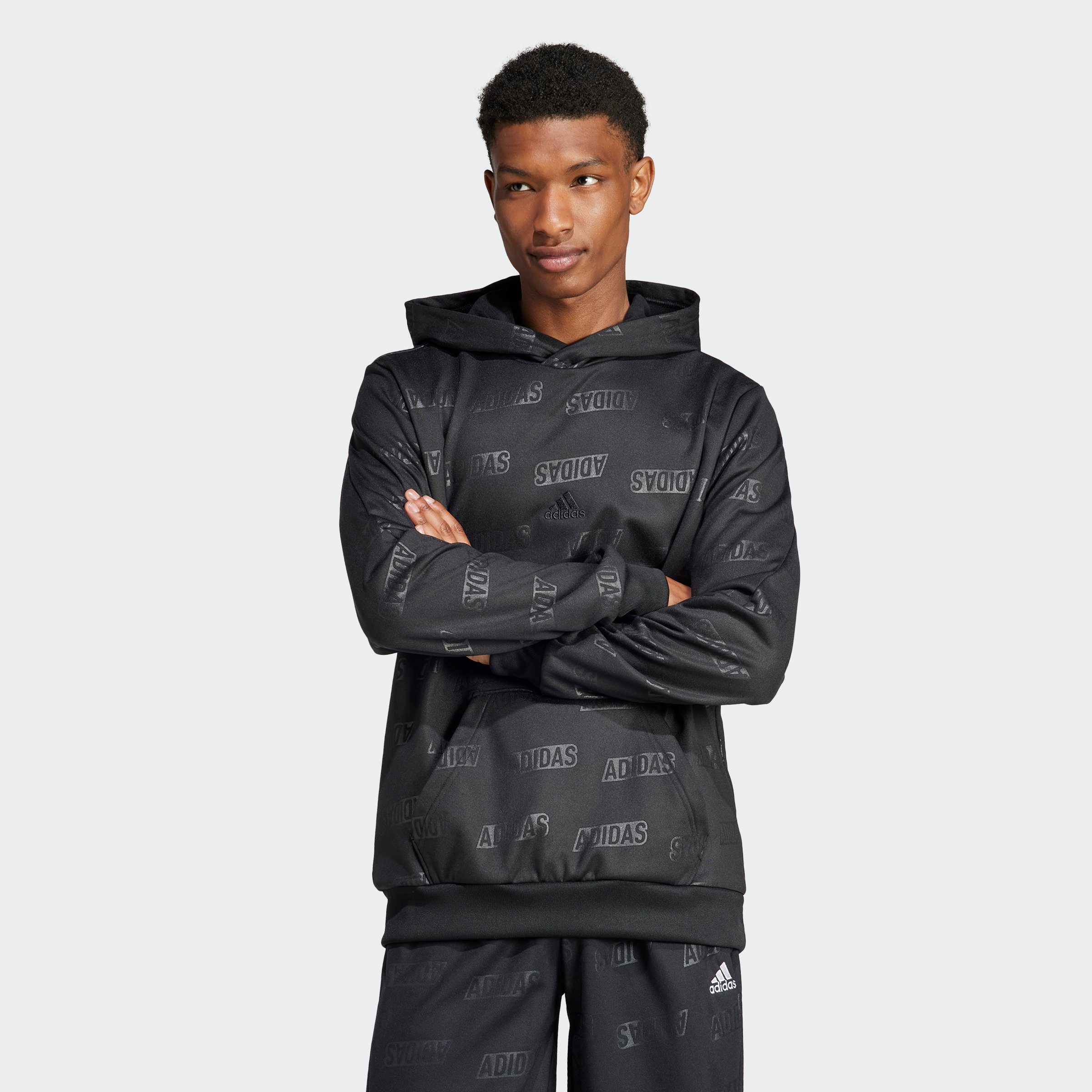 adidas BLACK Q4 Sportswear HD BL Sweatshirt