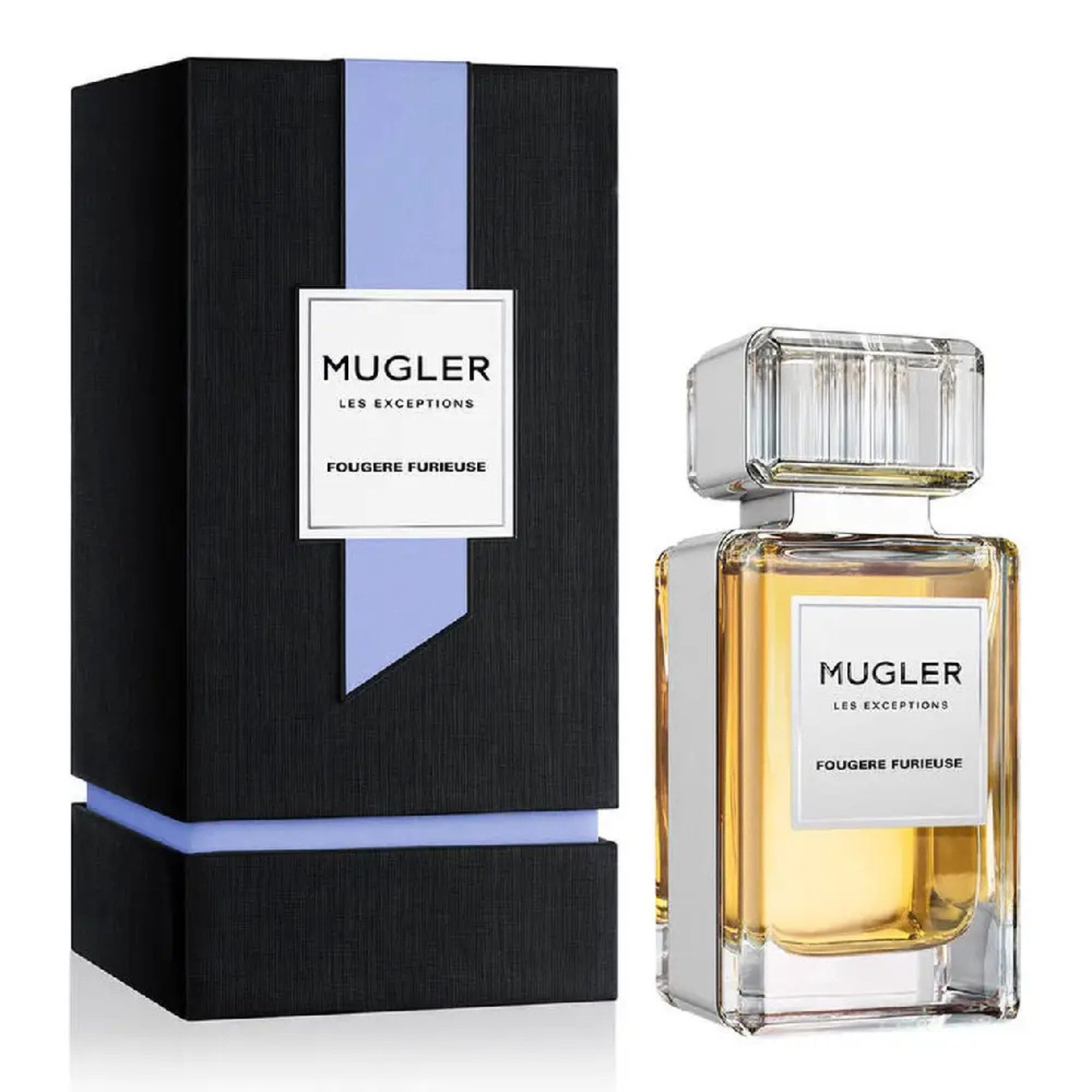 Mugler Eau de Parfum Les Exceptions Fougere Furieuse 80ml, Aromatisch-fougère Unisexduft mit luxuriöser Tiefe