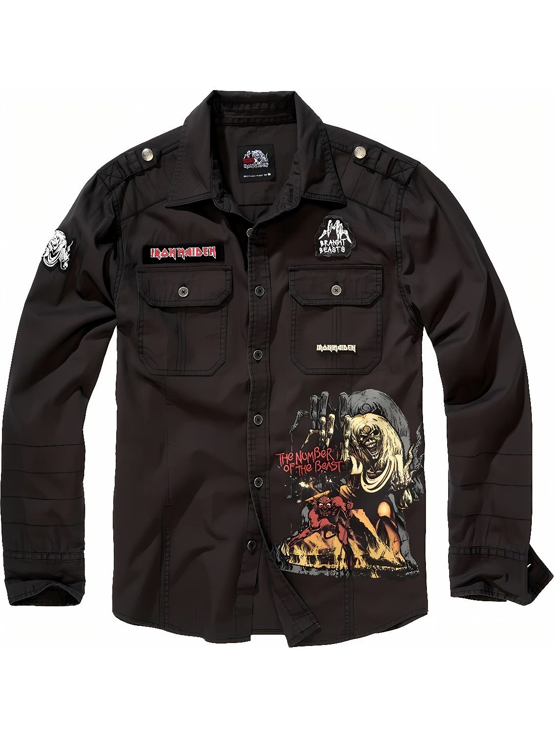 Kurzarmshirt Brandit IRM Luis Shirt