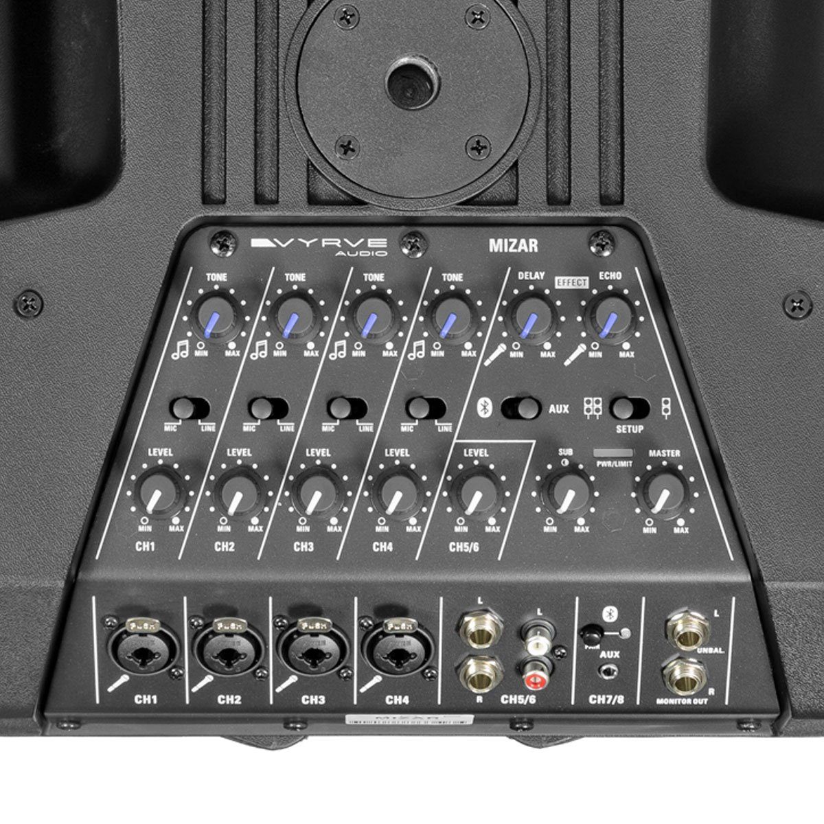 MIZAR Vyrve Mixer Stativen Audio Lautsprechersystem Audio PA-System mit Vyrve und