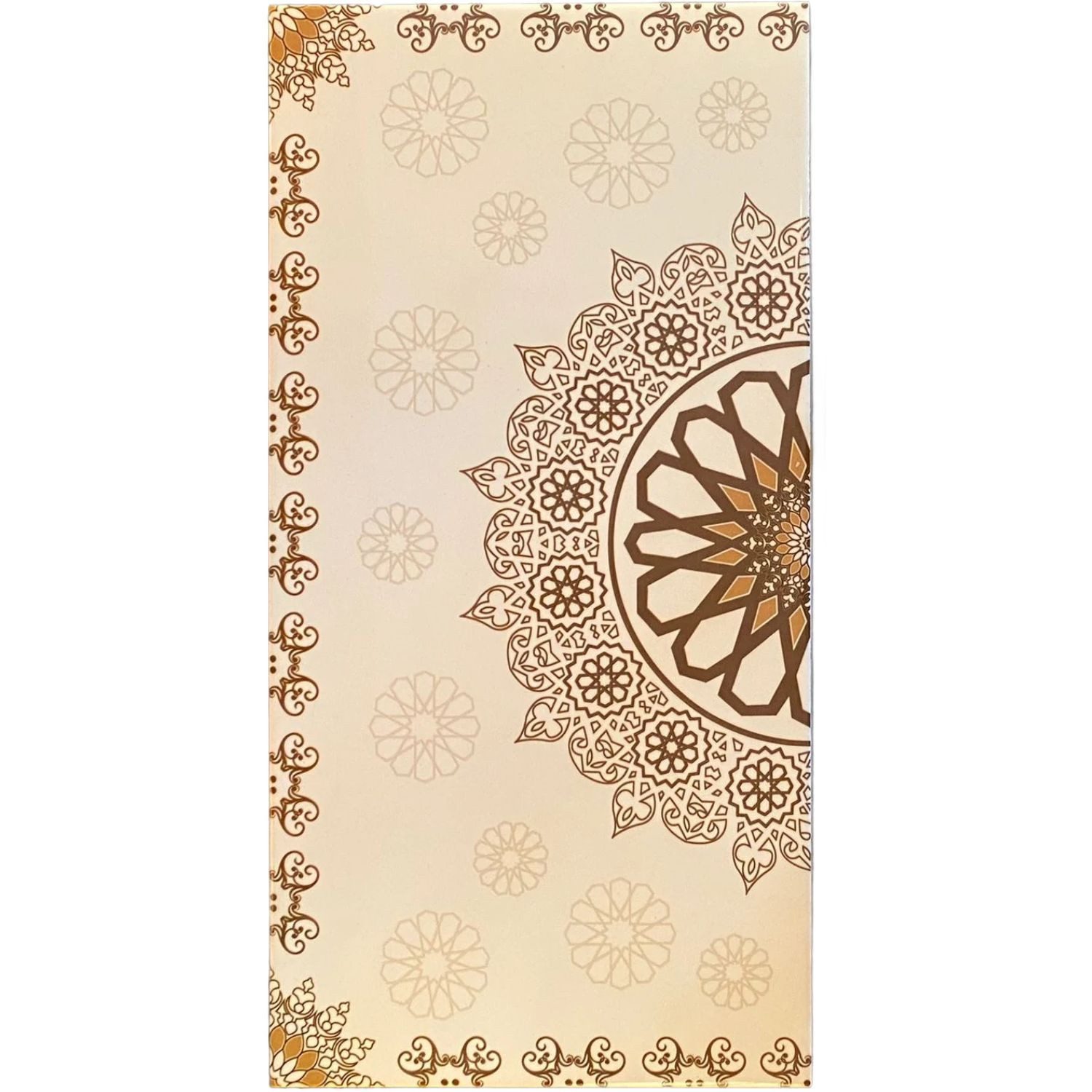 Marrakesch Orient & Mediterran Interior Wandfliese Orientalische Wandfliesen Плитка Damaskus 1 Stk. - Muster 13, Muster 13, Wasserdicht und pflegeleicht