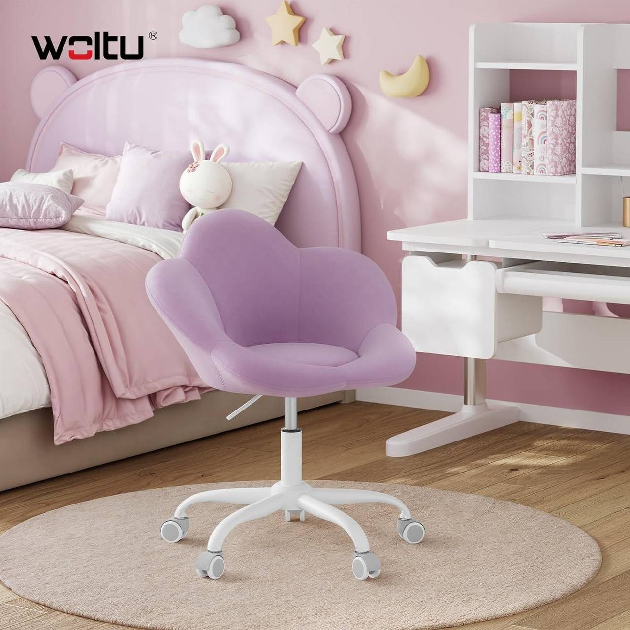 Woltu Schreibtischstuhl (1 St), ergonomisch, höhenverstellbar, günstig online kaufen