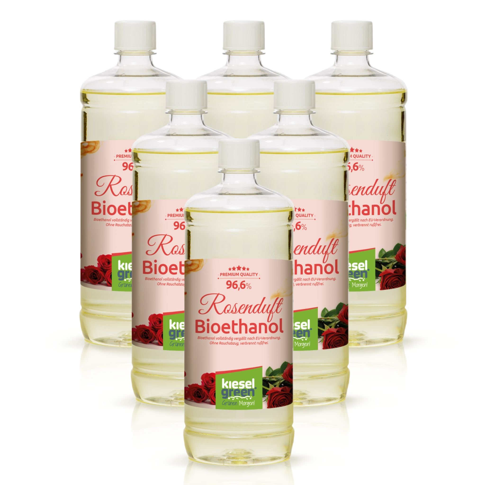 KieselGreen Bioethanol KieselGreen Bioethanol Flasche 6 x 1 Liter mit Duft günstig online kaufen