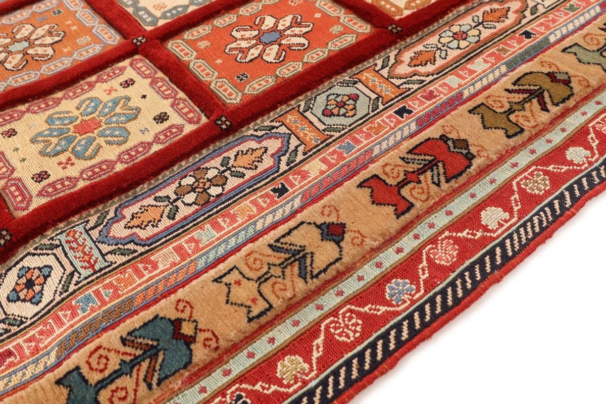 Orientteppich Kelim Soozani Nimbaft 101x155 Orientteppich, rechteckig, Nain Handgeknüpfter 8 mm Trading, Höhe