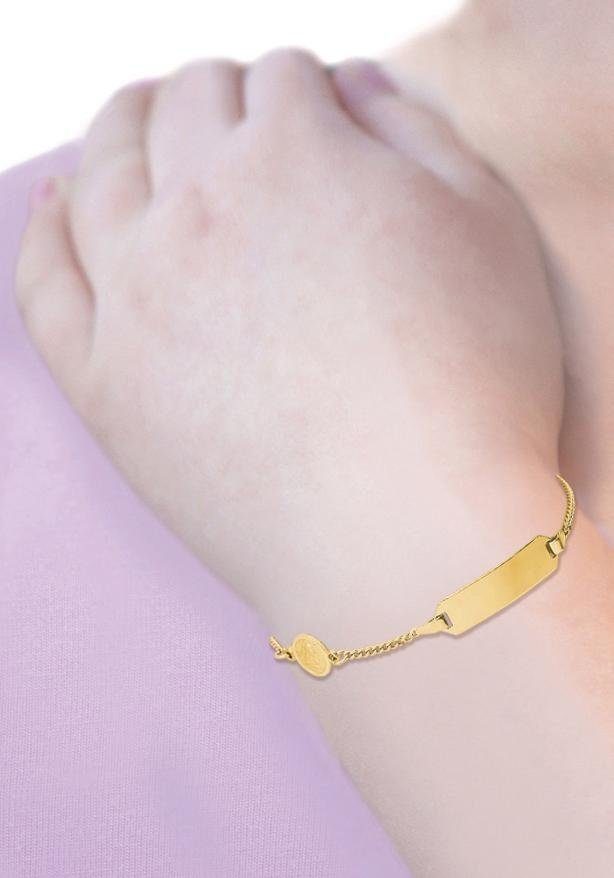 Amor Goldarmband Schutzengel, Made in Germany