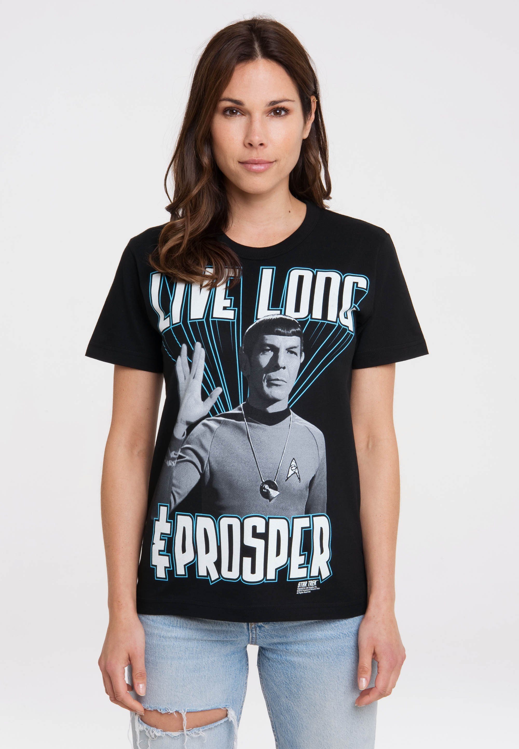 T-Shirt Star Trek - Spock, Live Long