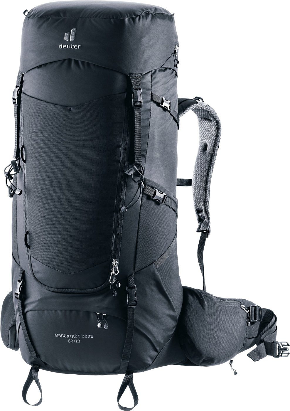 Wanderrucksack Aircontact Core 60+10 BLACK